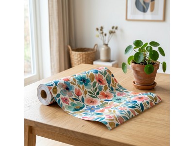 Самоклеюча плівка Акварель: Додайте свіжості та стилю вашому інтер