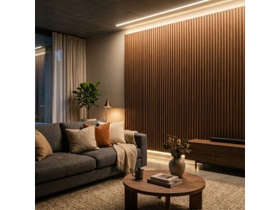 Покриття вінілове самоклеюче 3D рейки 600х600х2,8мм SW-00003243: Миттєве перетворення інтер