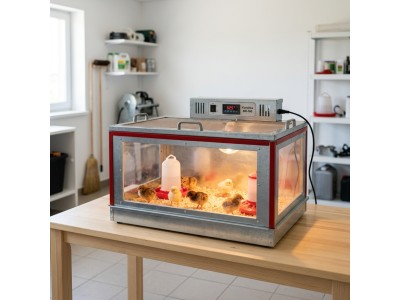 Брудер Квочка БР-100 з цифровим терморегулятором для безпечного вирощування молодняка птиці