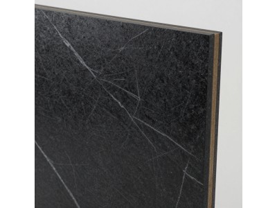 R061-2-20 стінова панель у рулоні 3D: стильний чорний мармур для сучасного інтер'єру