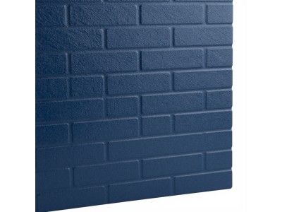 Декоративна 3D панель самоклейка «Глибоке море (цегла)»: стильний дизайн та легкість монтажу