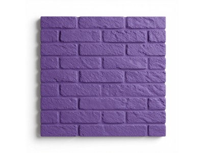 3D панель самоклеюча 700х770х5мм цегла Пурпурна: стильний декор для будь-якого простору