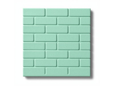 3D панель самоклеюча 700х770х7мм м'ятна цегла: стильний вибір для інтер'єру