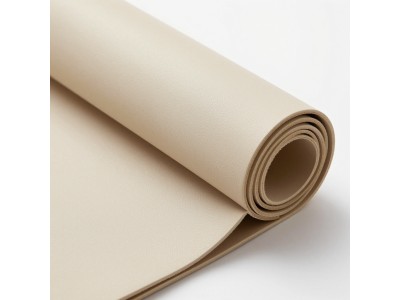 Самоклеюча екошкіра у рулоні 1.37х1м х 0.5мм Бежевий: стиль і практичність для вашого інтер'єру