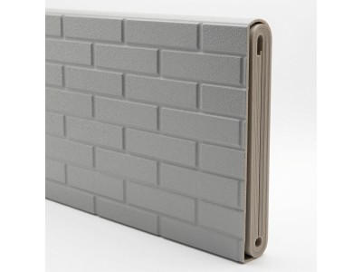 R017-2 панель стінова в рулоні 3D (Сіра Цегла): стильний і практичний вибір для вашого інтер’єру