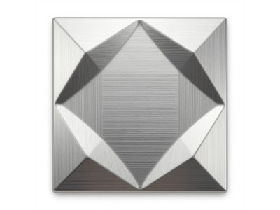 Самоклеюча 3D панель 700х700х5мм Срібні стрічки — елегантний акцент для вашого інтер’єру