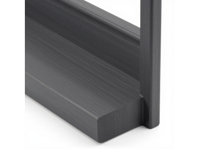 Рейка декоративна PS темний графіт: стильний акцент для вашого інтер'єру