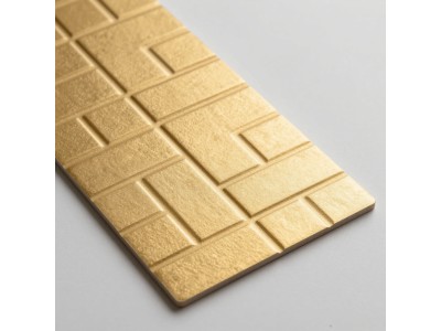 3D панель самоклеюча Золота (700х770х3мм): стильне рішення для вашого інтер’єру