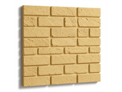 3D панель самоклеюча 700х770х5мм: стильний декор у кольорі жовто-пісочного