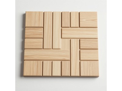 Покриття вінілове самоклеюче 3D рейки 600х600х2,8мм: стиль і практичність у вашому інтер'єрі