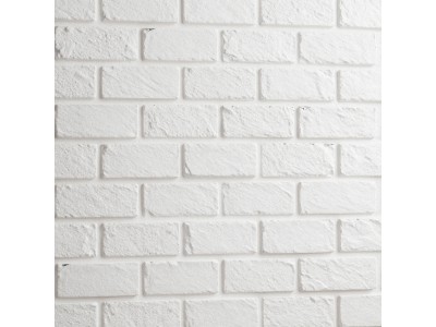 Панель стінова 700х700х4мм Біла цегла зі сріблом: стильне рішення для вашого інтер’єру