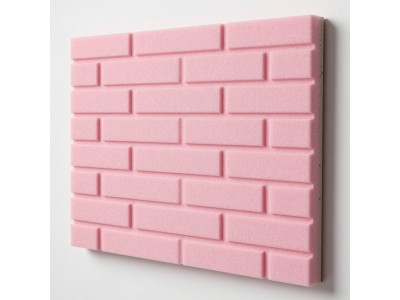 3D панель самоклеюча 700х770х7мм цегла Рожевий: стильний акцент для інтер'єру
