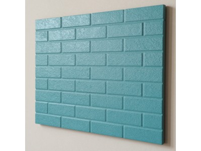 3D панель самоклеюча 700х770х5мм Бірюза (002-5): стильний дизайн для вашого інтер’єру