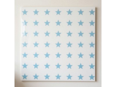 Самоклеюча 3D панель 700х770х3мм Блакитні зірки: естетика та зручність у кожній деталі