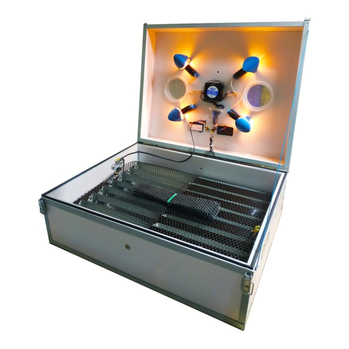 Інкубатор Насідка ІБА-140 яєць автомат цифровий, вентилятор