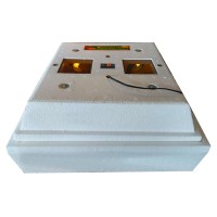 Інкубатор Квочка-120 (72), ручний переворот, цифровий, литий пінопластовий корпус, 4 лампочки