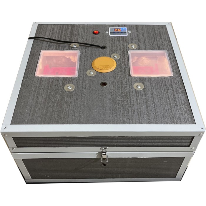 Інкубатор Квочка ІБ-36/144 з автоматичним переворотом, пластикові лотки