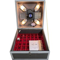 Інкубатор Квочка ІБ-36/144 з автоматичним переворотом, пластикові лотки