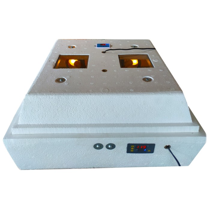 Інкубатор Квочка ІБ-72/120, автомат, цифровий, сітка під курку і перепілку, 4 лампи