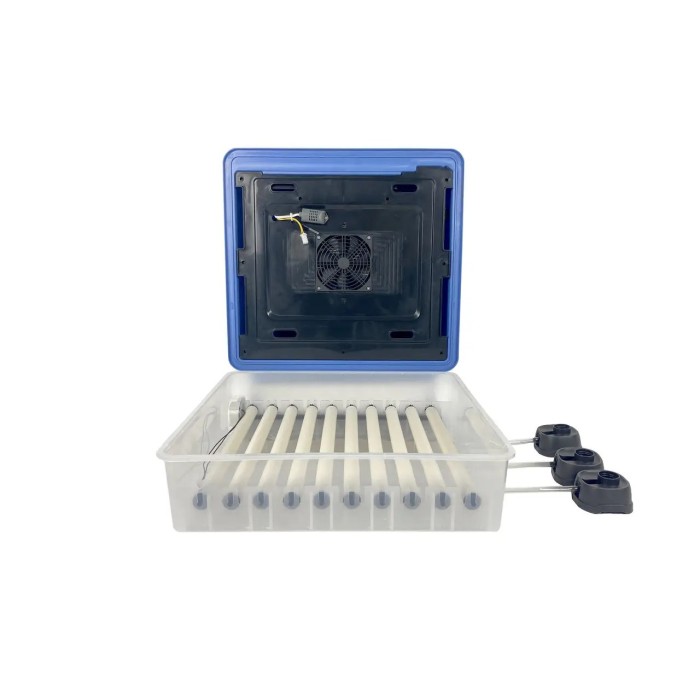 Інкубатор автоматичний Птаха 64-B (220/12В) з роликовим механізмом переворотним