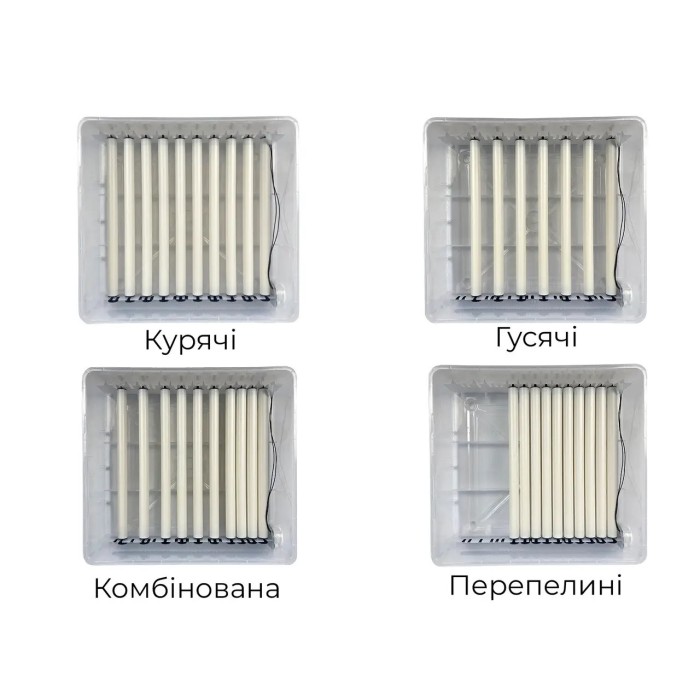 Інкубатор автоматичний Птаха 64-B (220/12В) з роликовим механізмом переворотним