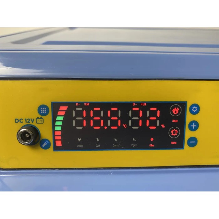 Інкубатор автоматичний Птаха 64-B (220/12В) з роликовим механізмом переворотним