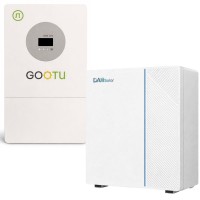 5 кВт+5,12 кВт LiFePO4 Комплект Інвертор Gootu +Настінний акумулятор DAH Solar для резервного живлення будинків, кваритир