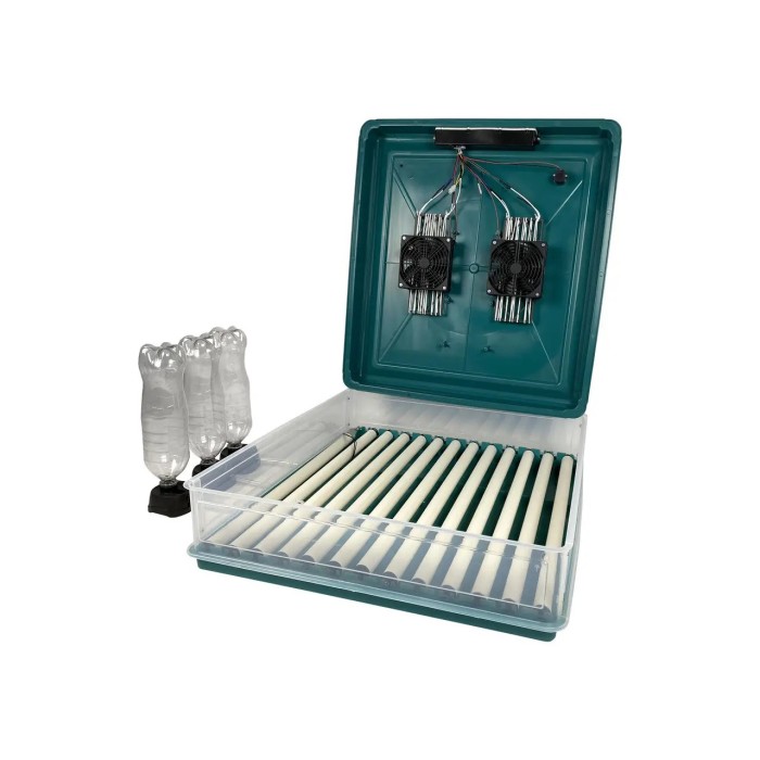 Інкубатор автоматичний Птаха 130-G (220/12В) з роликовим переворотним механізмом