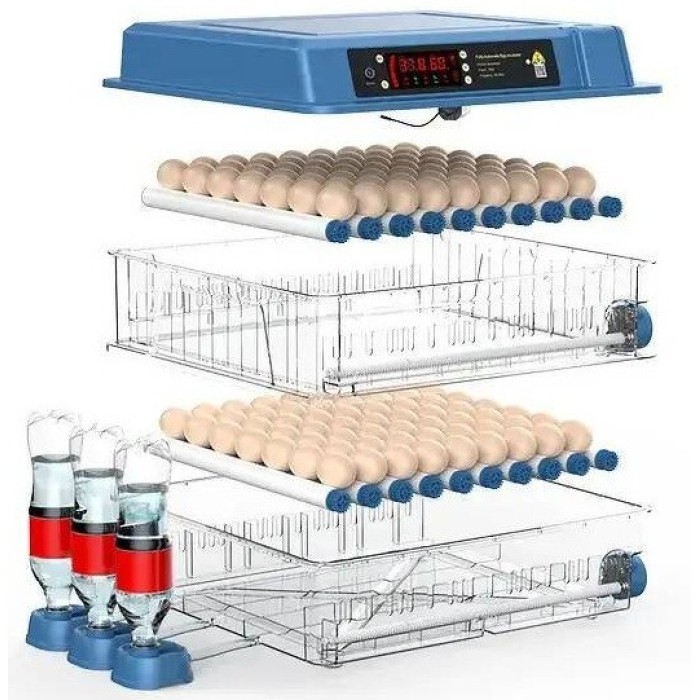 Інкубатор автоматичний на 400 яєць Vertis (220/12В) з цифровим контроллером, автоматичним зволоженням