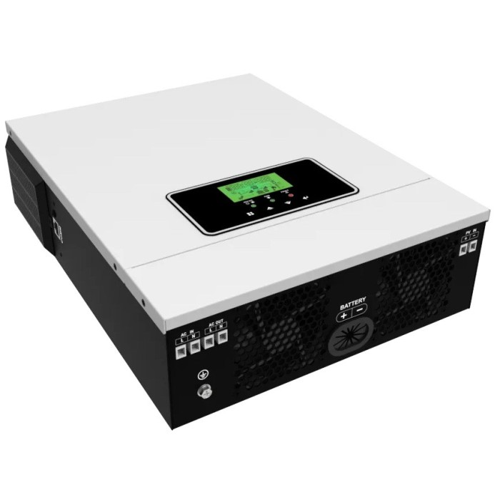 3.2 кВа LiFePO4 Комплект резервного живлення інвертор Daxtromn + 2 акумулятора Dumfume 12V 100Ah для квартири, будинку