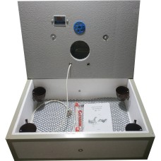 Інкубатор Наседка 70 яєць ручний переворот, цифровий, металевий куточок