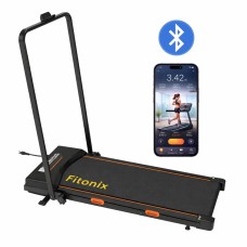 Бігова доріжка - дуга 12 км/год, до 120 кг, 1100вт Bluetooth, тиха, Електрична Fitonix 12BT Оригінал