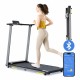 Бігова доріжка Novonova SY-T2712 до 12 км/год з LCD-екраном, до 120 кг, Bluetooth, 15 вбудованих програм