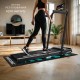 Бігова доріжка Sportconic P106FA Pro з регульованим кутом нахилу, до 12 км/год, до 110 кг, з ручками, пультом