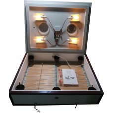 Інкубатор Квочка ІБ-140 яєць механічний переворот, цифровий, метал куточок