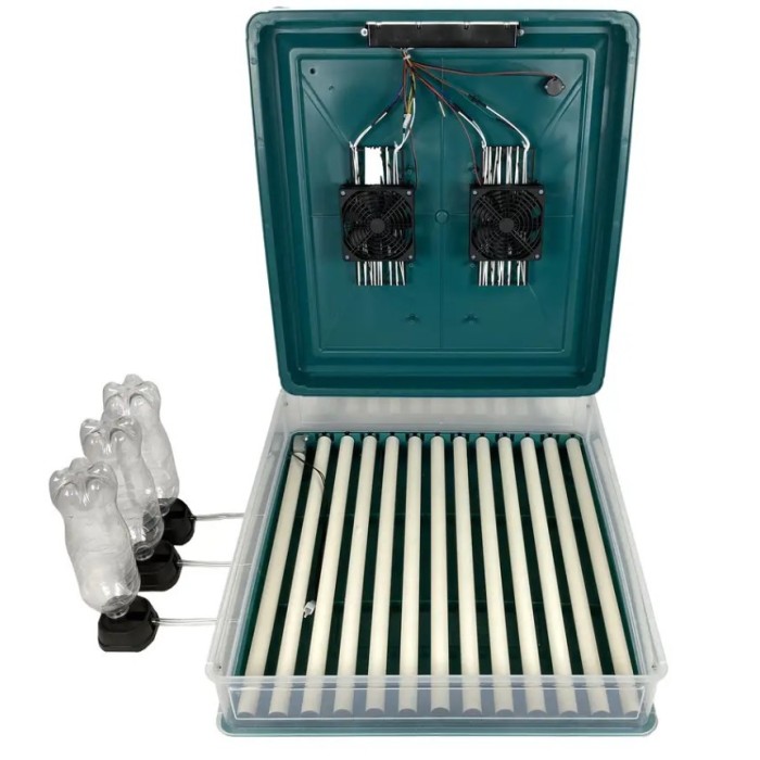 Інкубатор автоматичний на 70 яєць Vertis (220/12В) з цифровим контроллером, автоматичним зволоженням