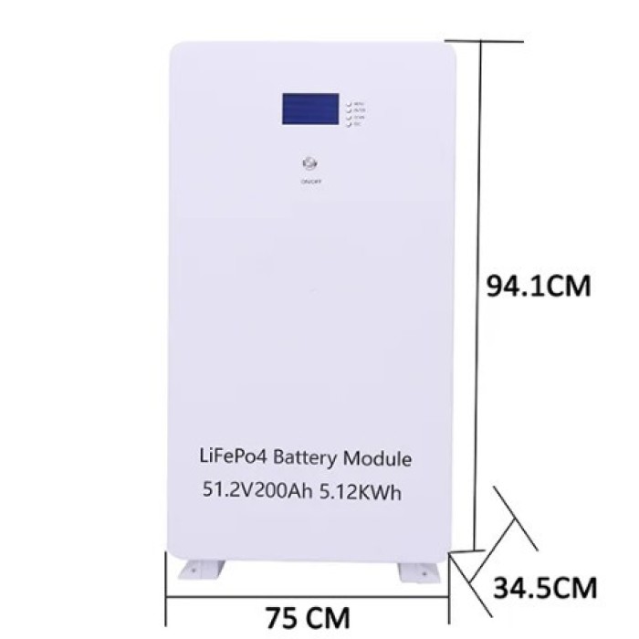 LiFePO4 14,3 кВт Акумулятор Daxtromn 51.2V 280Ah для систем резервного живлення будинку