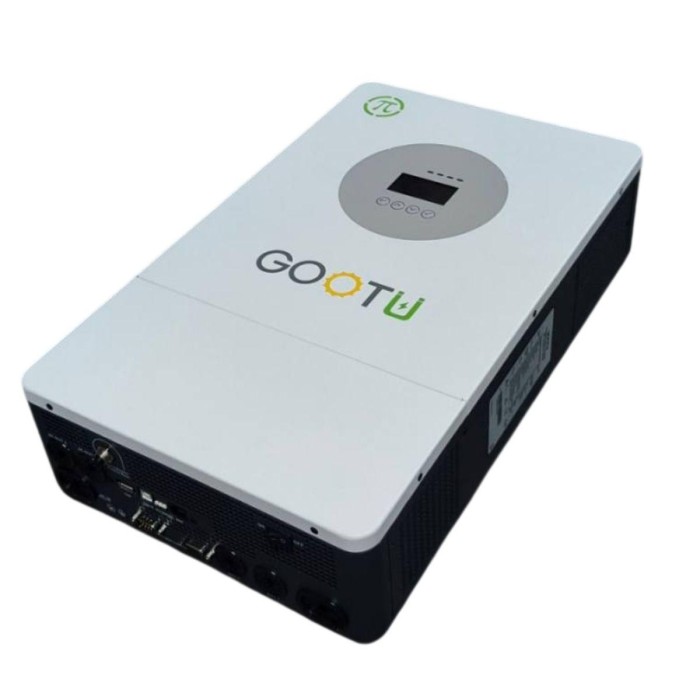 5 кВт+5,12 кВт LiFePO4 Комплект Інвертор Gootu +Настінний акумулятор DAH Solar для резервного живлення будинків, кваритир