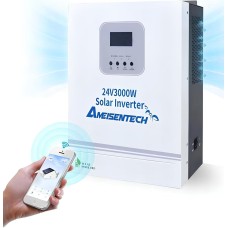 3 кВт Інвертор гібридний Ameisentech WiFi 24 В, струм заряду 100 А, для АКБ