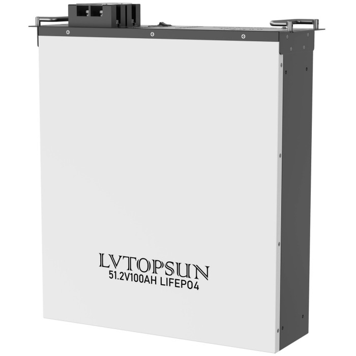 6.5 кВа LiFePO4 Комплект резервного живлення: гібридний інвертор Daxtromn + 48V 100Ah акумулятор Lvtopsun wall