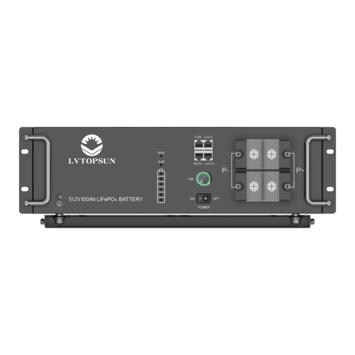 6.5 кВа LiFePO4 Комплект резервного живлення: гібридний інвертор Daxtromn + 48V 100Ah акумулятор Lvtopsun wall
