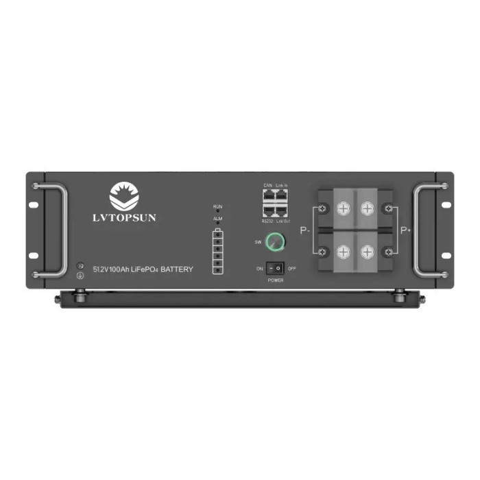6.5 кВа LiFePO4 Комплект резервного живлення: гібридний інвертор Daxtromn + 48V 100Ah акумулятор рековий Lvtopsun rack