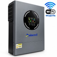 11 кВт 48 В Гібридний сонячний інвертор Aninerel з Wi-Fi та двома MPPT,Produced by Anenji з низьким рівнем шуму для дому, квартири