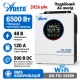6,5 кВт Гібридний сонячний інвертор Anern AN-FGI-S6500, Wi-Fi, 120А