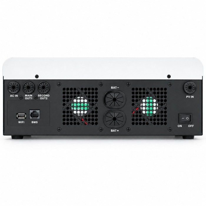 6,5 кВт Гібридний сонячний інвертор Anern AN-FGI-S6500, Wi-Fi, 120А