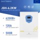 6,2 кВт Гібридний інвертор Daxtromn Power 48V BMS MPPT 120A для дому, квартири