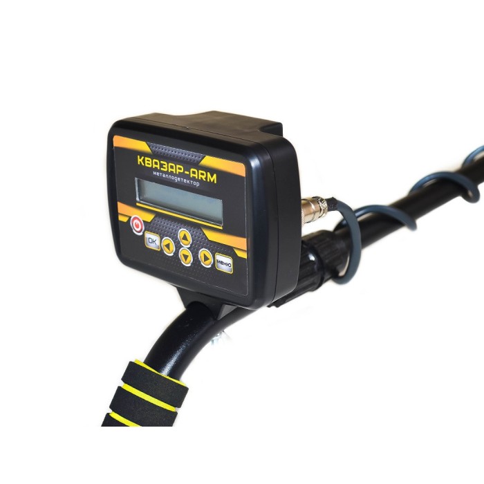 Металошукач Квазар АРМ російською мовою з FM і регулятором струму ТХ Quasar ARM корпус GR20