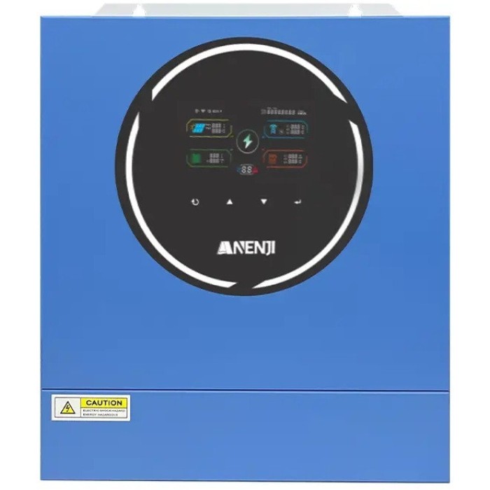 Комплект 5 кВт + 5.1 кВт*г інвертор Anenji з WiFi-модулем + акумулятор Datouboss LiFePO4 48V/100Ah для резервного живлення  будинку, квартири