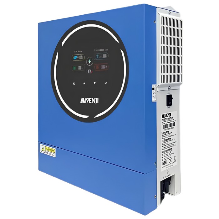 Комплект 5 кВт + 5.1 кВт*г інвертор Anenji з WiFi-модулем + акумулятор Datouboss LiFePO4 48V/100Ah для резервного живлення  будинку, квартири