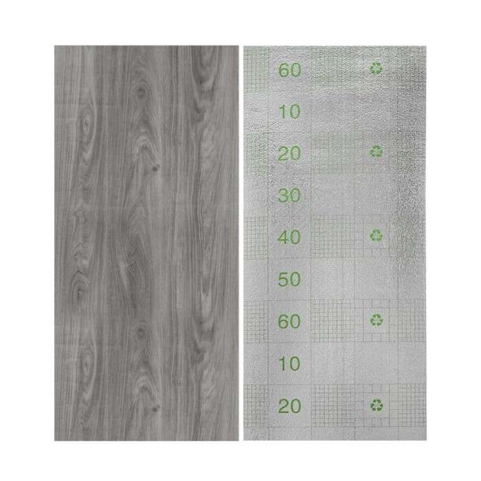 Самоклеюча вінілова плитка в рулоні 600х3000х2мм Попеляста (0004-8-матовий) SW-00001175
